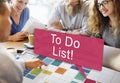 To Do List Memo Task Reminder Ideas Note Concept