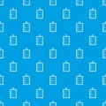 To do list pattern seamless blue