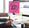 To Do List Schedule Calendar Planner Organization Concept