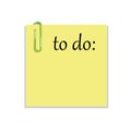 To do list