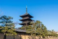To-ji Temple Five-storied Pagoda. World Heritage Site. Kyoto, Japan