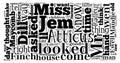 To Kill a Mockingbird, Word Cloud