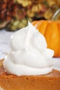 To much whip cream Royalty Free Stock Photo