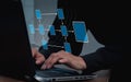 To properly handle files, knowledge, and documentation in an ERP-enabled firm, use a Document Management System (DMS)
