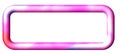 A rectangular pink frame with a 3D effect features gradient colors, transitioning from light pink Royalty Free Stock Photo