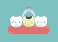 To take decayed tooth out ,teeth and tooth concept of dental