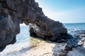 To Vo gate The stone gate arch on Ly Son Island, Quang Ngai Province