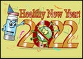 To wish a Healthy New Year 2022