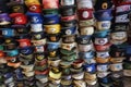 The Toad River Lodge hats collection, BC, Canada