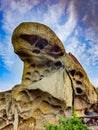 Toad rock in Mount Abu, Rajasthan, India Royalty Free Stock Photo