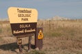 Toadstool Geologic Park Royalty Free Stock Photo
