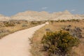 Toadstool Geologic Park Royalty Free Stock Photo