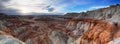 Toadstool hoodoos panorama