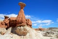 Toadstool Hoodoos, Paria Rimrocks in Grand Staircase-Escalante National Monument, Utah Royalty Free Stock Photo