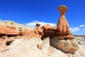 Toadstool Hoodoos, Paria Rimrocks in Grand Staircase-Escalante National Monument, Utah Royalty Free Stock Photo