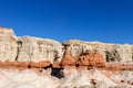 Toadstool Trail in Utah north of Page. Grand Staircase Escalante National Mon.