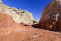 Toadstool Trail in Utah north of Page. Grand Staircase Escalante National Mon.