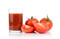 Toamtoes and tomato juice