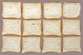 Toast bread background Royalty Free Stock Photo