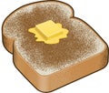 Toast with butter