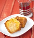 Toasted corn muffin Royalty Free Stock Photo