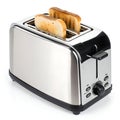 Toaster isolated on white background Royalty Free Stock Photo
