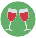 Toasting Vector Isolated Vector icons that can be easily modified and edit Toasting Vector Isolated Vector icons that can be eas