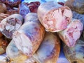 Toba de porc - romanian specialty of pork organs
