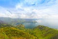 Toba lake at indonesia