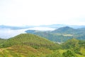 Toba Lake landscape , North Sumatra, Indonesia Royalty Free Stock Photo