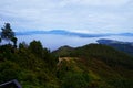 Toba Lake landscape , North Sumatra, Indonesia Royalty Free Stock Photo