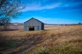 Tobacco Barn With Hanging Tobacco