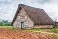 Tobacco curing barn in Pinar del Rio, Cuba Royalty Free Stock Photo