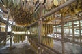 Tobacco curing barns Royalty Free Stock Photo