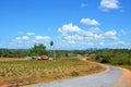 Tobacco fields around Puerto Esperanza, Cuba Royalty Free Stock Photo