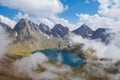 Tobavarchkhili lake, Svaneti, Georgia. Amazing Tobavarchkhili at Samegrelo mountains. Gorgeous alpine lake. Wonderful country