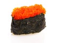Tobiko sushi Royalty Free Stock Photo