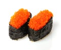 Tobiko sushi Royalty Free Stock Photo