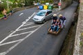 Toboggan Run in basket car