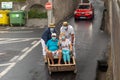 Tobogganing in Madeira