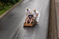 Tobogganing in Madeira