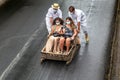 Tobogganing in Madeira