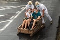 Tobogganing in Madeira