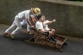 Tobogganing in Madeira