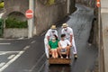 Tobogganing in Madeira