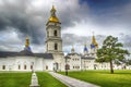 Tobolsk Kremlin courtyard Sophia-Assumption Cathedral panorama m