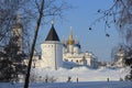 Tobolsk Kremlin, Tobolsk, Siberia, Russia. View from the Yermak Garden.