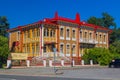 TOBOLSK, RUSSIA - JULY 4, 2018: Museum of the Bone History building in Tobolsk, Russ