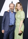 Toby Huss and Judy Greer Royalty Free Stock Photo