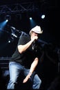 Toby Keith in Verona NY. Royalty Free Stock Photo
